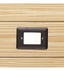 Kichler 15780azt Kichler Lighting Deck Led 1w Step Light Landscape Landscape 12v Led Deck In Textured Architectural Bronze 15780azt