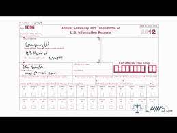 See electronic filing requirement, on page 2. Form 1096 Instructions