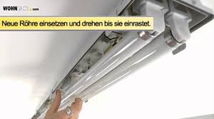 Ich würde gerne meinen alten t8 röhren gegen led tauschen. Gewusst Wie Leuchtstoffrohre Starter Austauschen Wohnlicht Com Youtube