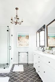 Instead of laying them in straight rows, mix up the orientation of your mosaic for a fresh take, like this diagonal herringbone pattern on the wall. 25 Stylish Ways To Decorate Bathroom Walls Digsdigs