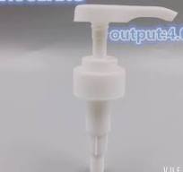 White 33/400 33mm Lotion Pump Wholesale for Shampoo Bottle Hand Dispenser  Plastic Pumps Customized Logo/Color Factory