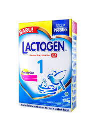 Susu ini berguna untuk membantu tahap tumbuh kembang bayi sedari awal, dengan asupan gizi yang baik. Lactogen 1 Susu Bayi Formula Dha Untuk Usia 0 6 Bulan 350 Gram Lazada Indonesia