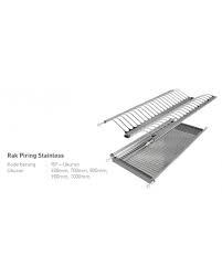 Rak piring kitchen set atas jika kita memiliki kitchen set di dapur kesayangan, mungkin ada yang sudah terpasang rak piring. Huben Rak Piring Stainless Rp Ukuran Agustus 2021