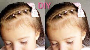 Peinado Rapido Y Facil Para Bebe Con Cabello Corto Youtube