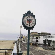 Welcome To Ocean City The Deserted Boardwalk Next To The Deserted Beach Just The Sounds Of The Lapping Waves And Th Ocean City Boardwalk Travel Pictures