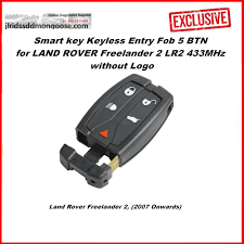 To replace the door lock, first we must remove the door card. Land Rover Freelander 2 New Complete Remote Key Fob Blade Land Rover Freelander 2 New Complete Remote Key Fob Blade The Fob Will Need To Be Taken To A Land