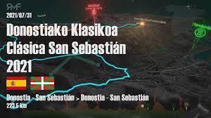 1 evenepoel, remco (dqt) 5:44:27 2 van avermaet, greg (cpt) + 38 3 hirschi, marc (sun) 4 izagirre insausti, gorka (ast) 5. Clasica San Sebastian Donostiako Klasikoa 2021 Route Parcours Animation Profile Youtube