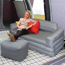 The inflatable sofas come in different sizes and shapes. Outdoor Revolution 5 In 1 Campese Inflatable Sofa Bed Camper Essentials