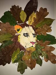 Pour personnaliser votre double face bone forme vanity/id tag : Lion En Feuilles D Automne