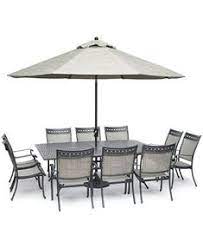 The parasol detaches from the base to fit through garden tables with parasol holes. Christopher Knight Home Fiona Outdoor 7 Piece Grey Wicker Dining Set With Textured Grey Oak Finish Light Weight Concrete Dining Table Patio Furniture Sets Patio Lawn Garden Rayvoltbike Com