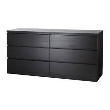 Malm Black Brown 6 Drawer Dresser Popular Stylish Ikea In 2021 Ikea Malm Dresser Malm Dresser Ikea Malm