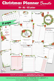 Christmas Planner Holiday Bundle Printable Pdf To Download Christmas Organizer Christmas Journa Christmas Planner Christmas Planning Christmas Organization