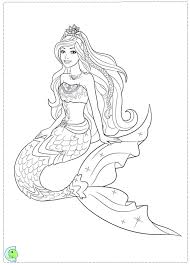 Beautiful mermaid barbie mermaid coloring pages. Cute Barbie Mermaid Coloring Pages Novocom Top