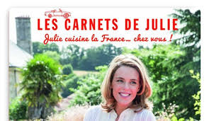Les Carnets De Julie Andrieu S Invitent Dans Nos Livres De Cuisine Les Carnets De Julie Julie Andrieu Julie Cuisine