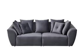 Möbel höffner schlafcouch ausziehbar wohnlandschaft couchgarnitur. Smart Big Sofa Krista Grau Mobel Hoffner