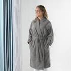 ROCKÃ…N Bathrobe, gray, L/XL Ikea