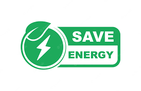 Premium Vector | Save energy symbol energy icon with green leaf eco  friendly environmentally