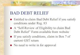 Where the business has accounted for the output vat and paid it to hmrc, but not yet received payment from the customer, it can of course, certain conditions have to be met in order to receive bad debt relief. Inland Revenue Authority Of Singapore Ppt Download