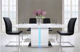Laser Table A Manger Avec Led De 6 A 8 Personnes Pas Cher Table A Manger Cdiscount Iziva Com Salle A Manger Design Meuble Salle A Manger Table A Manger