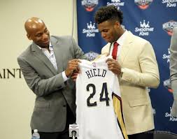 Buddy Hield And Cheick Diallo Introductory Press Conference 6 24 16 New Orleans Pelicans Hield Buddy New Orleans Pelicans