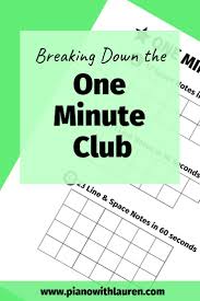 Breaking Down The One Minute Club Free Download In 2020 Music Teaching Resources Teaching Music Theory Piano Teaching Resources
