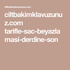 Ciltbakimklavuzunuz Com Tarifle Sac Beyazlamasi Derdine Son Inbox Screenshot