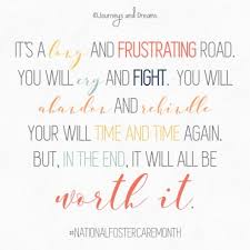 Foster care adoption adds two plus three, making one. Foster Challenge 2018 Part 1 God Size Journey