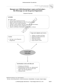 Diese übungen, lernzielkontrollen und klassenarbeiten stehen kostenlos zum download und ausdrucken bereit. Ubungen Zum Vera Deutschtest Lesen Und Schreiben 3 4 Klasse Edidact