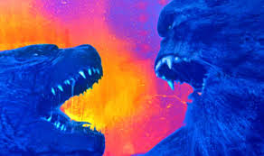 Ha , king kong , more like king dong , this guy is a joke , when i'm finished with you , you'll be in so many pieces , they'll have to use. New Look At Godzilla In Godzilla Vs Kong Has Leaked