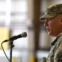 Master Sgt. Christopher Brest, with the 55th Sustainment