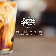 Order ahead at select locations via bit.ly/summermoonapp or text summer moon to 33733 to get the app 📱. Coffee Unplugged At Summer Moon Cafe