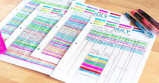 Create A Visual Method To Track Spending | The Budget Mom