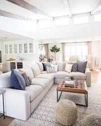Extra Seating Small Living Room Like These Colors Padded Ottoman Extra Seating For Kids In 2020 Living Room Design Modern Bright Living Room Living Room Scandinavian