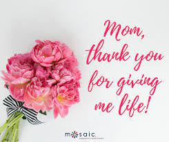 Mosaic Health - Tomorrow Is Mother's Day! Mosaic Phc Is Here To Help Women Give  Life To Their Babies. Thank Your Mom For Giving You Life! #Thankyoumom  #Happymothersday | Facebook