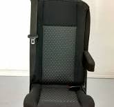 01 Ford Transit Passenger Van 2020 Black Cloth Quick Release Universal Fit  Single Seat Cargo Sprinter Work VANLIFE Camper Savanna Express