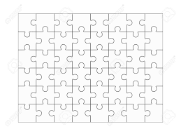 Check spelling or type a new query. Jigsaw Puzzle Blank Template 6x8 Elements Fourty Eight Puzzle Royalty Free Cliparts Vectors And Stock Illustration Image 50163386