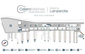 approach and arrival procedure for marina lanzarote canaries