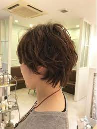 オシャレな40代50代におすすめ真木よう子さん風大人ショート 髪型 ヘアスタイル ビューティー