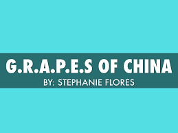 G R A P E S Of China By Sflores0207