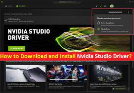 3) click on the update button next to the graphics card to download the . Nvidia Studio Driver Download And Install On Windows 10