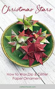 Discount99.us has been visited by 1m+ users in the past month How To Wax Dip And Glitter Paper Ornaments Carla Schauer Designs