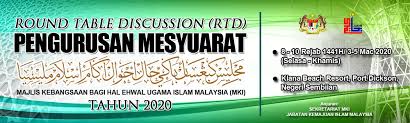 Jabatan Kemajuan Islam Malaysia Rtd Mki 2020 Inisiatif Memperkemas Pengurusan Mesyuarat Majlis Kebangsaan Bagi Hal Ehwal Ugama Islam Malaysia Mki