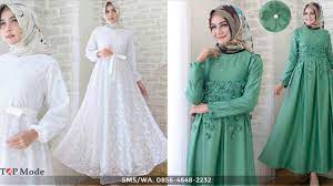 Gamis adalah pakaian muslimah (muslim wanita) dengan model baju berupa kain panjang dan longgar yang menutupi tubuh hingga mata kaki. Model Baju Gamis Kondangan Sederhana Diary Hijaber