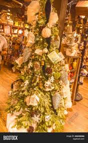 Easy christmas ornaments you too can make with your girlfriends! Tree Decorated Image Photo Free Trial Bigstock