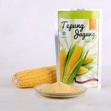 Tepung jagung merupakan bahan makanan populer yang biasa digunakan sebagai bahan pengental sup atau saus, dan digunakan untuk membuat sirup jagung dan pemanis lainnya. Hl Tepung Jagung Instant 350gr Aimcolala