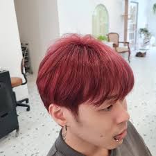 ❤GD同款 Red 发色❤ Need bleaching 1 time Vintage Hair Salon WhatApp 016-7797785  Tel 07-3617785 48,jalan molek 2/1taman molek 81100jb Malaysia 🇲🇾 #redhair  #red #boyfriend #menhairstyle #color