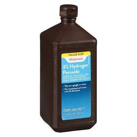Walgreens Hydrogen Peroxide 3 Percent 32 oz