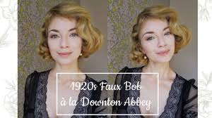 Learn more about the latest hair fashion and take a photo of your favorite short haircut to your hairdresser. 1920s Downton Abbey Hairstyle Faux Bob Vintage Tutorial Youtube