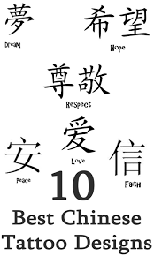 In the characters themselves, the black ink is fully saturated, helping the symbols to stand out on the wearer's pale skin tone, while stylistic flourishes at the top use lighter tones to perfectly recreate the effect of ink applied to paper. Meaningful Chinese Tattoo Meanings Novocom Top