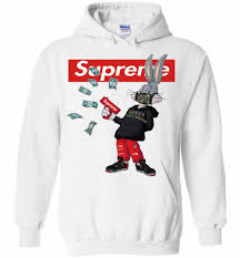 Bugs bunny hypebeast supreme parody hoodie sweatshirt by. Supreme Hoodie Bugs Bunny Cheap Buy Online